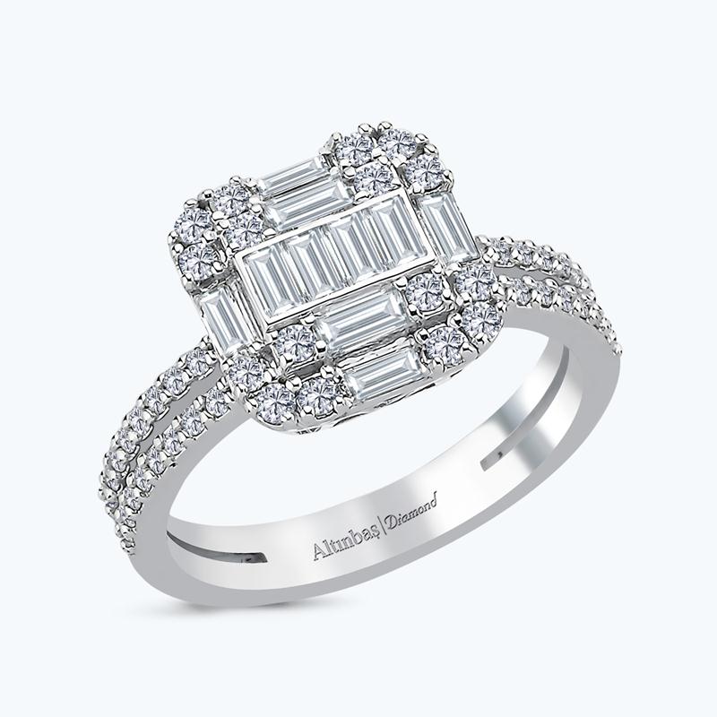 Baguette Diamantring