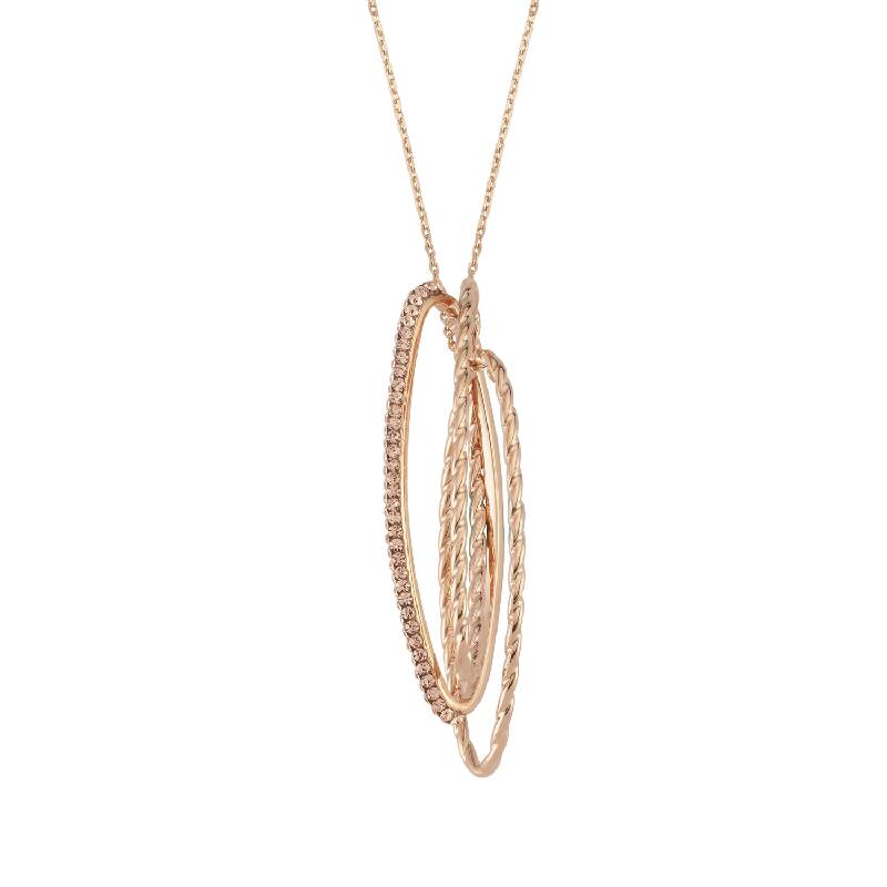 Ellipse Gold Necklace