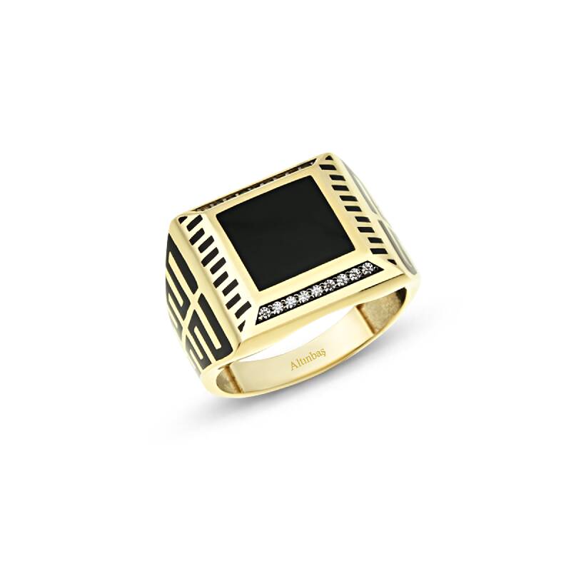 Herren Goldring