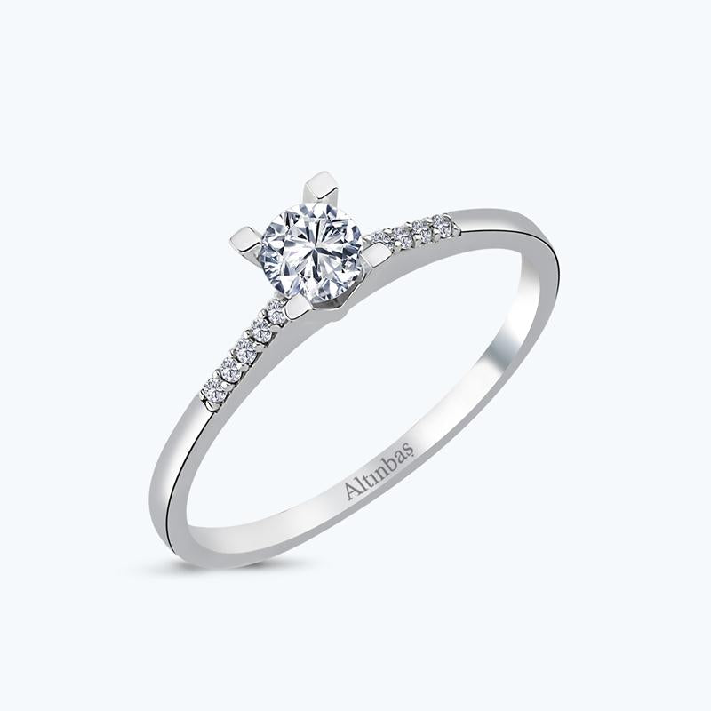 Solitaire Gold Ring