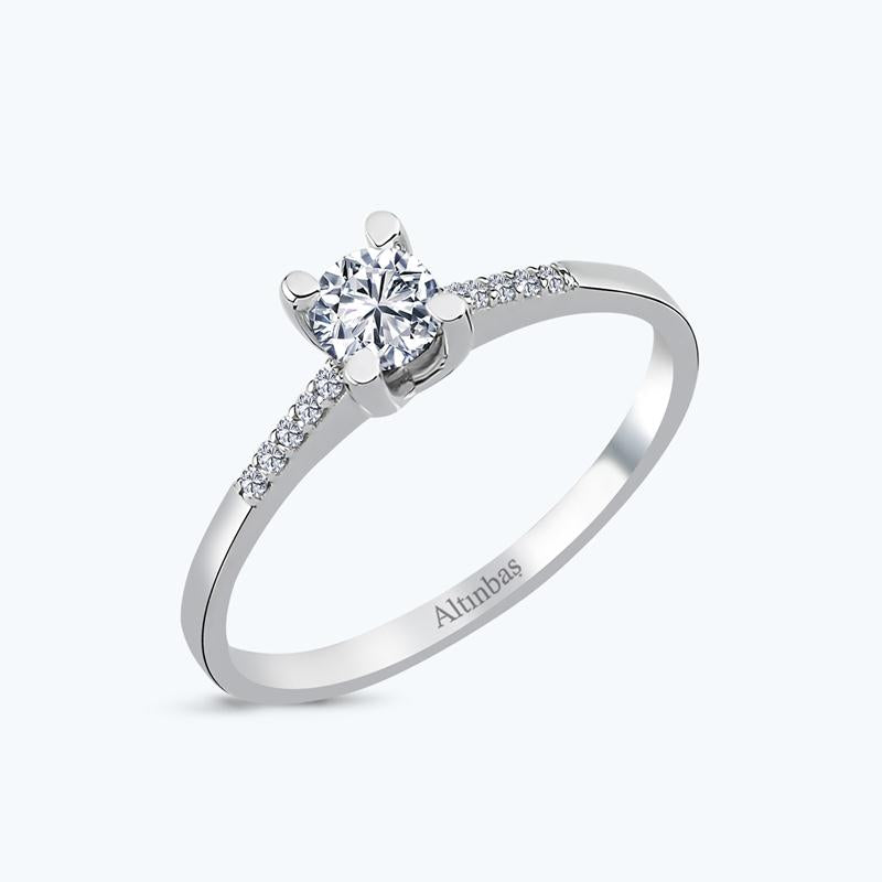 Solitaire Gold Ring