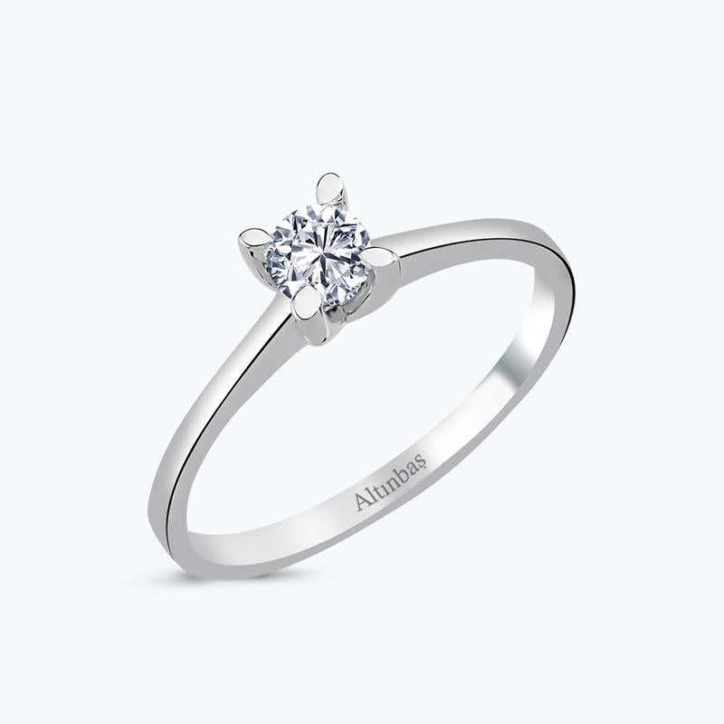 Solitaire Gold Ring