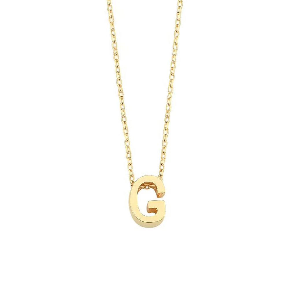 Collier Or Lettre G