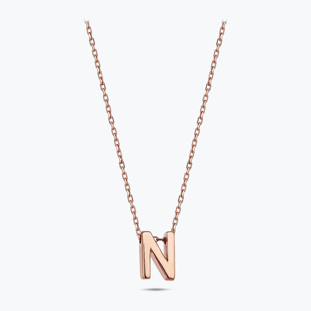 Collier Or Lettre N