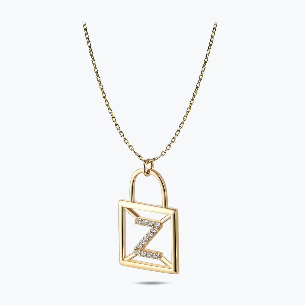 Collier Or Lettre Z