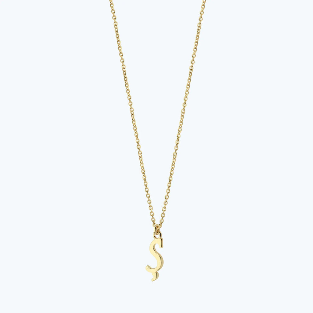 Collier Or Lettre Ş