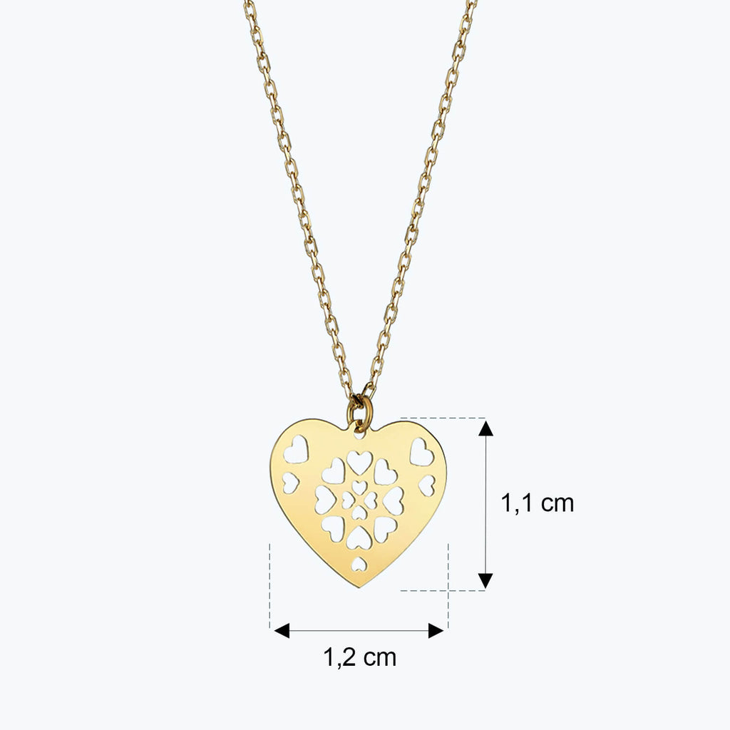 Heart Gold Necklace