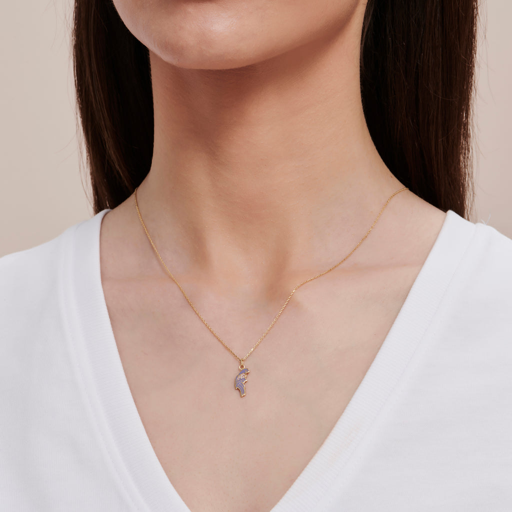 Besties Bird Gold Necklace