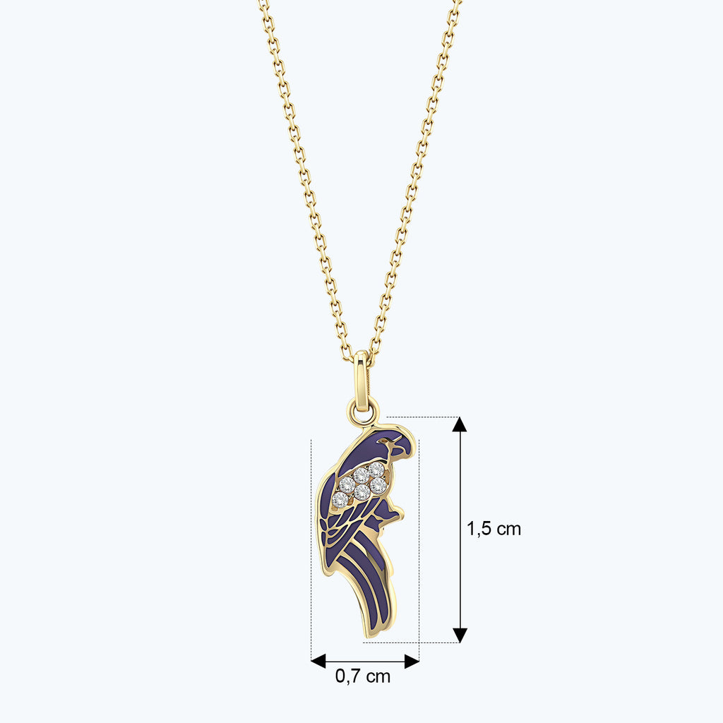 Besties Bird Gold Necklace