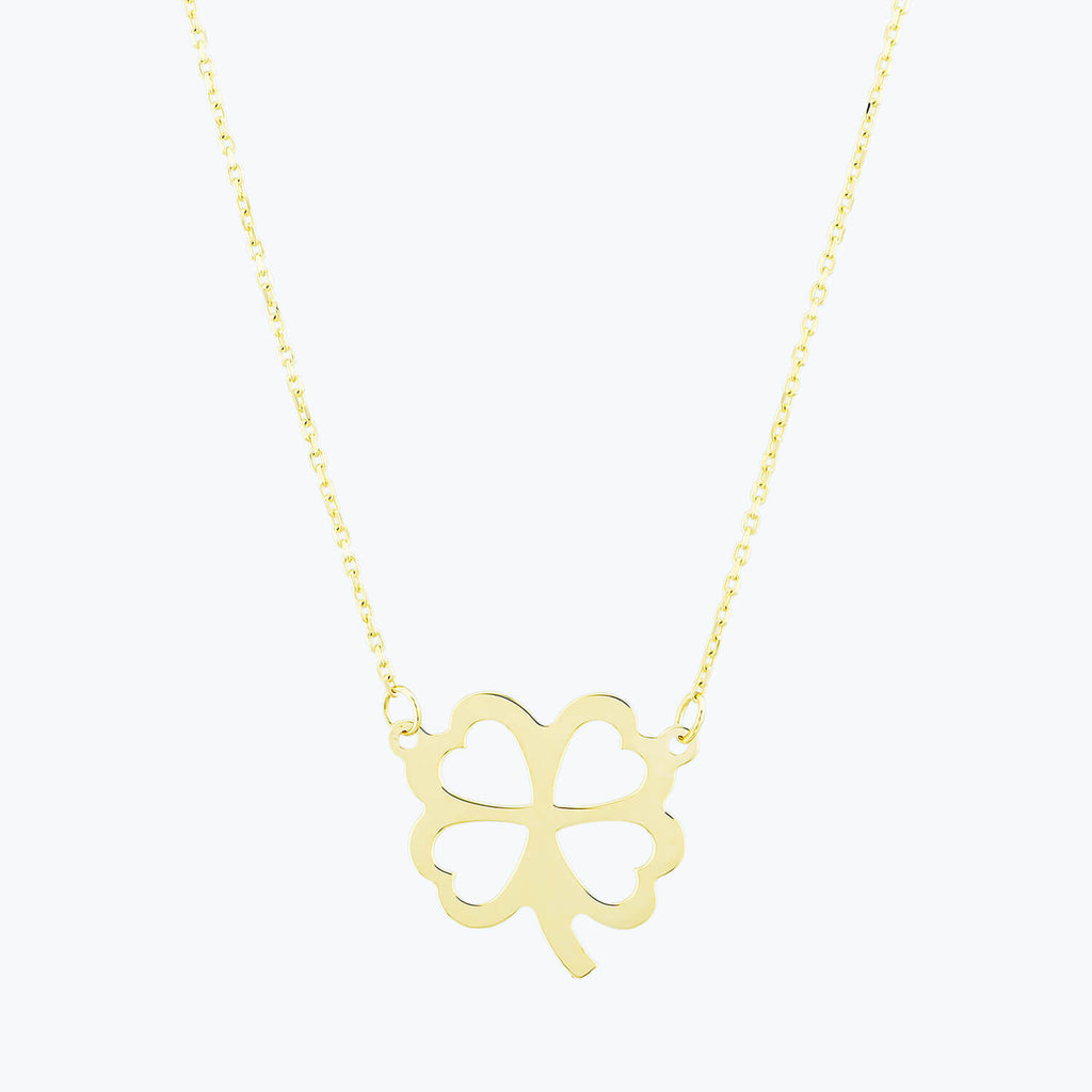 Clover Gold Necklace