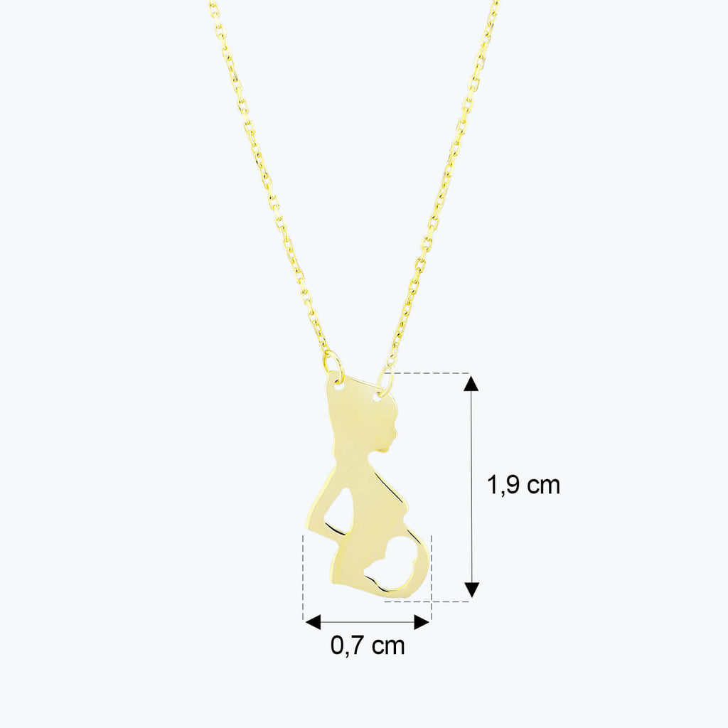 Being Mom Gold Necklace