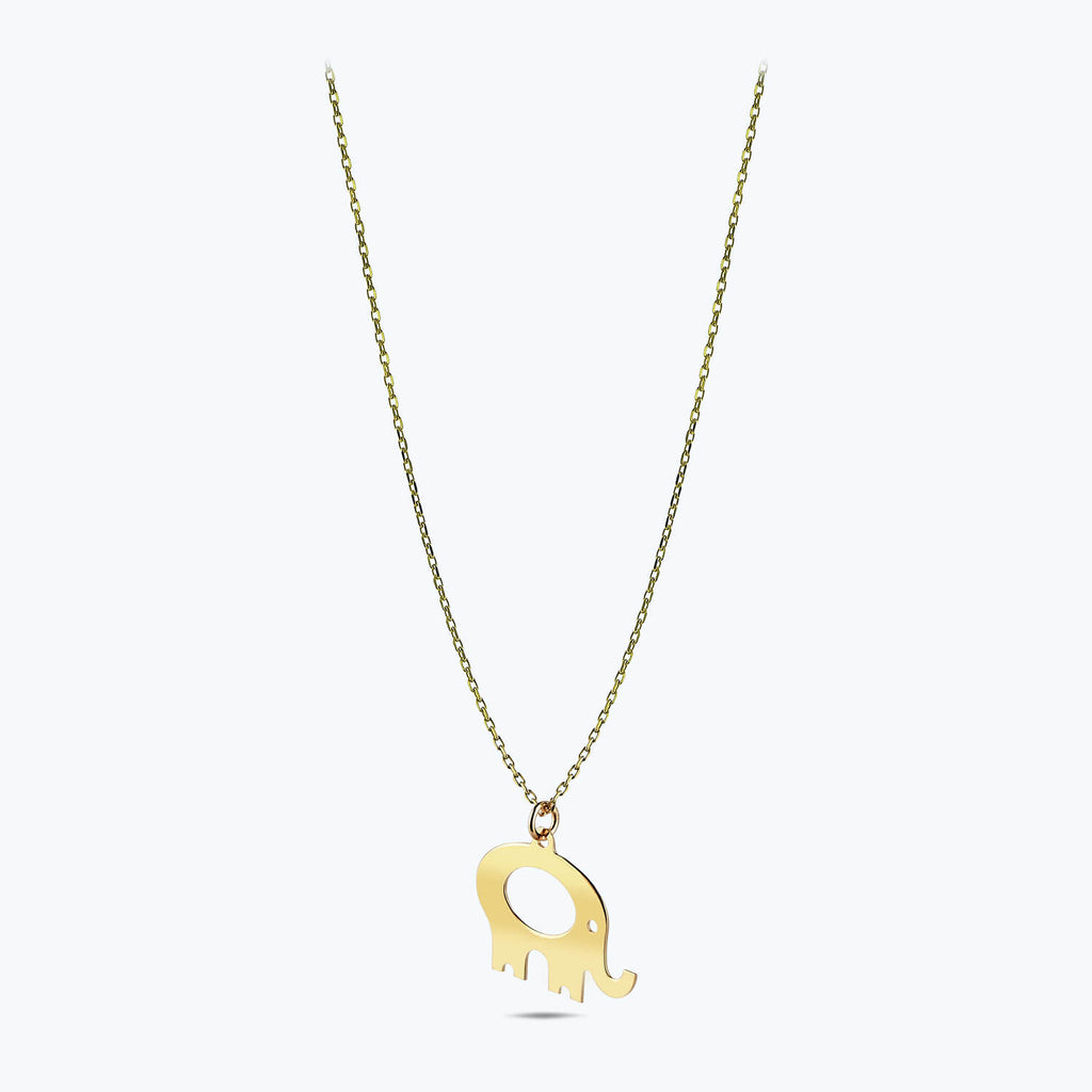 Elephant Gold Necklace