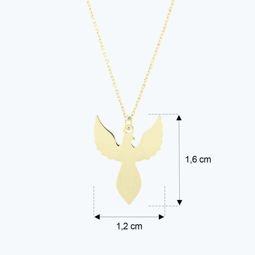 Phoenix Gold Necklace