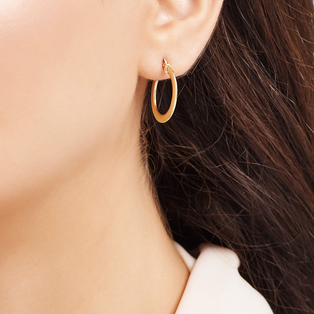 Hoop Gold Earrings