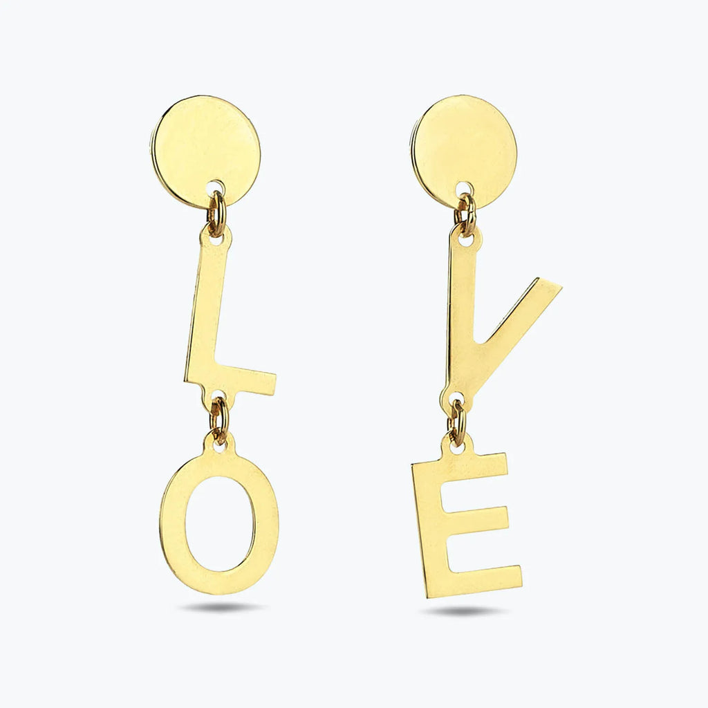 Boucles d'Oreilles Or Love