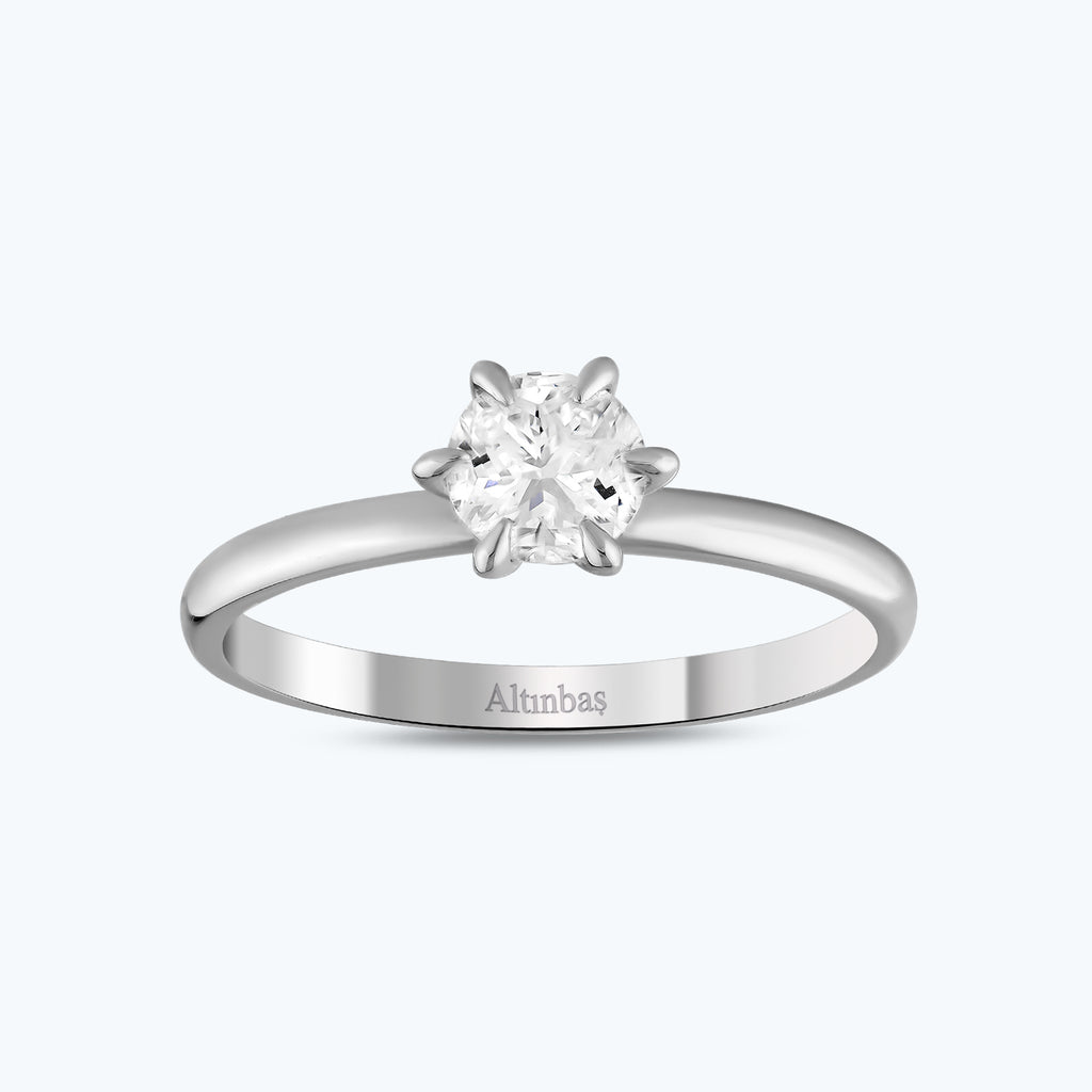 Bague Or Solitaire