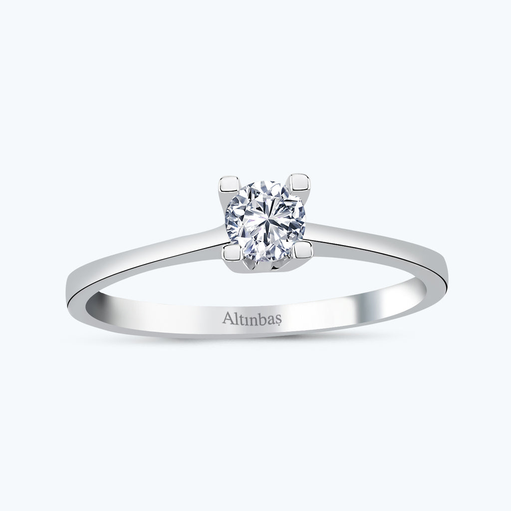 Solitaire Gold Ring