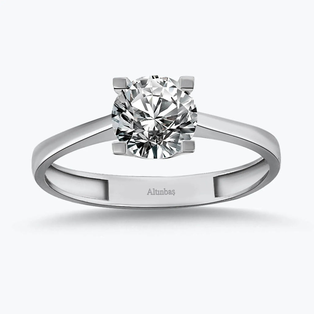 Solitaire Gold Ring