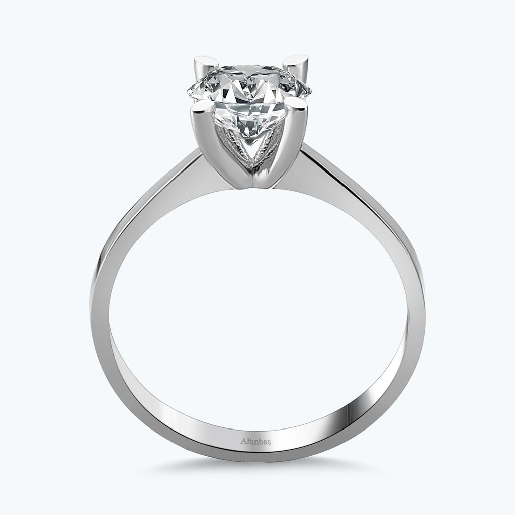 Solitaire Gold Ring