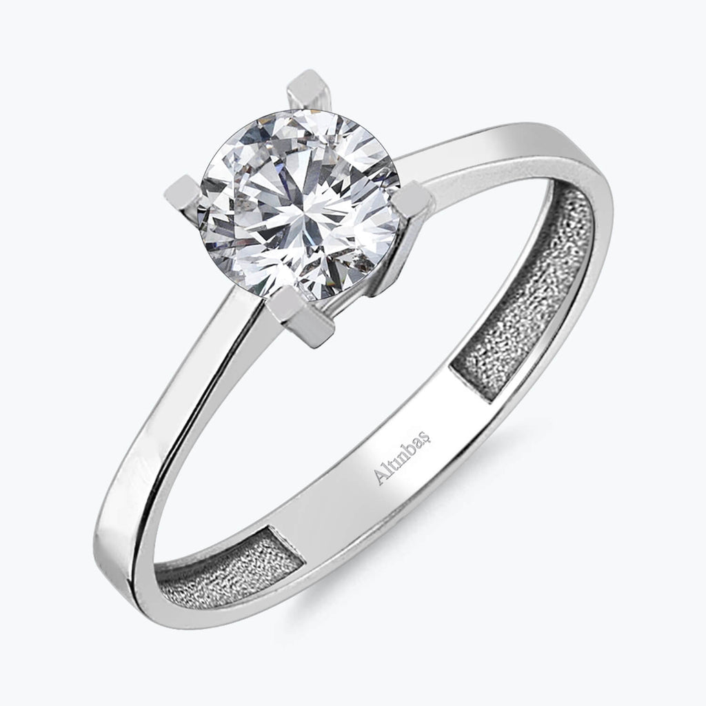 Solitaire Gold Ring