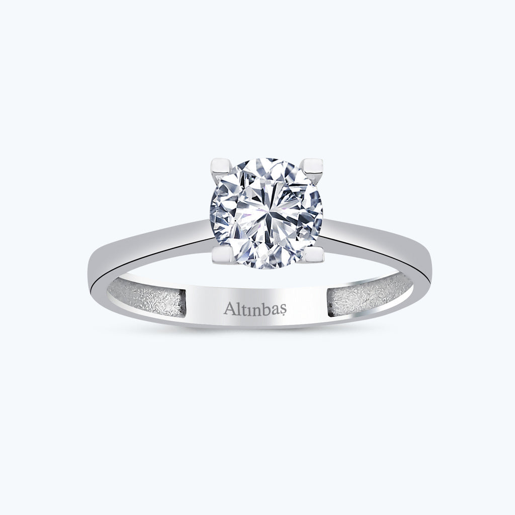 Solitaire Gold Ring