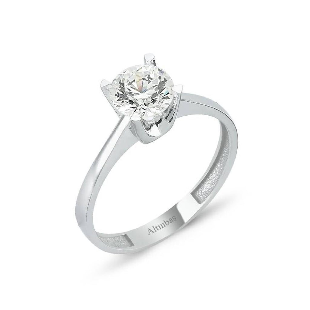 Solitaire Gold Ring