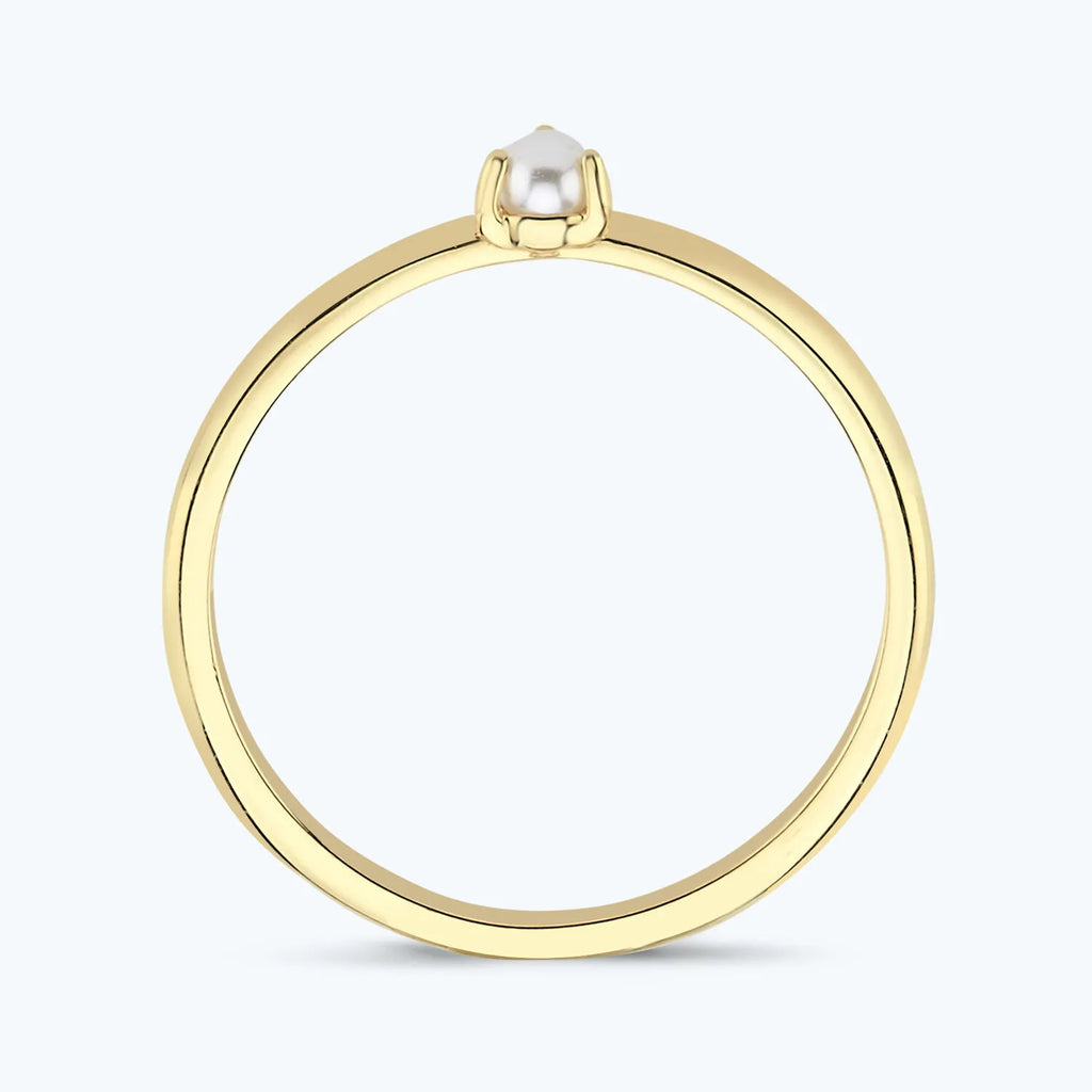 Pearl Gold Ring