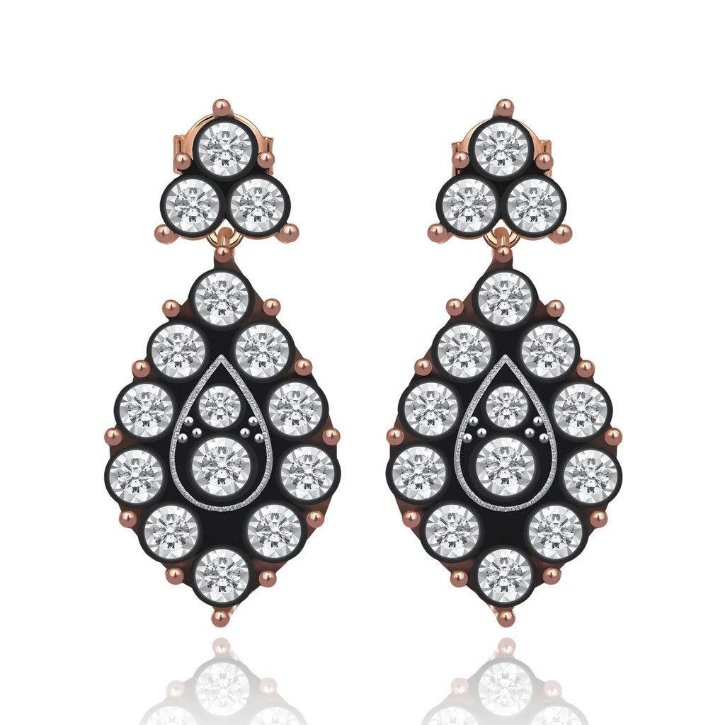 Boucles d'Oreilles Diamant