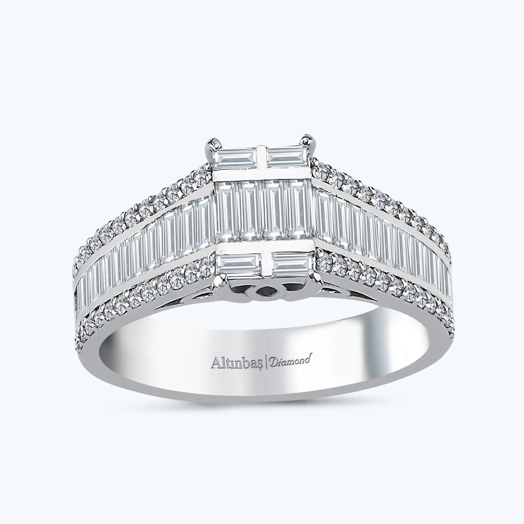 Baguette Diamantring