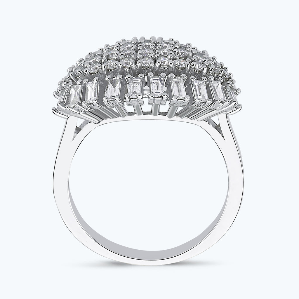 Bague Diamant Baguette