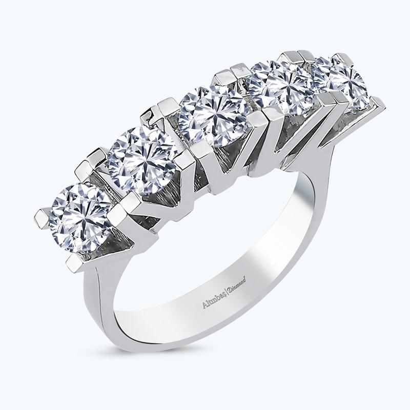 Five Stone Diamond Ring