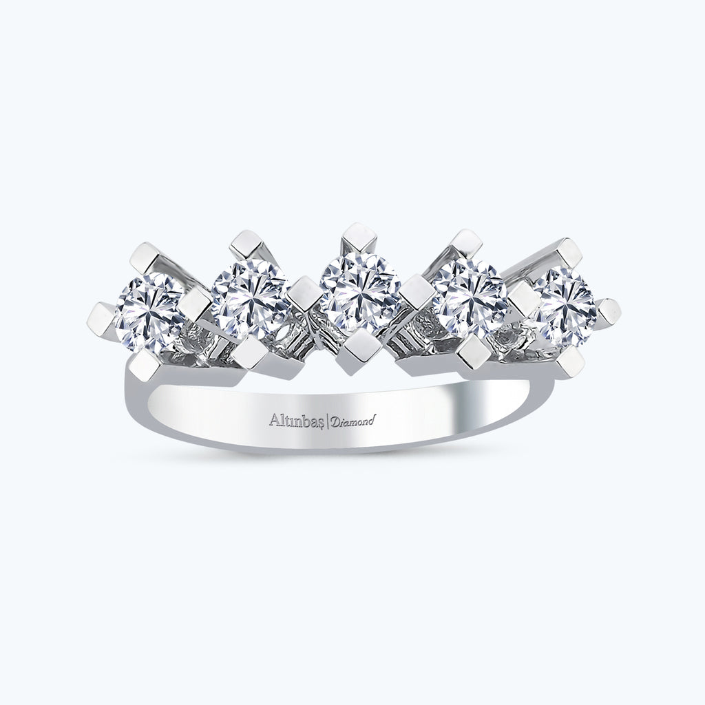 Five Stone Diamond Ring