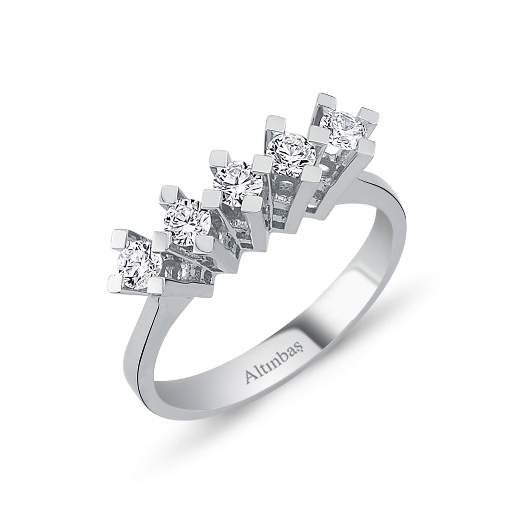 Five Stone Diamond Ring