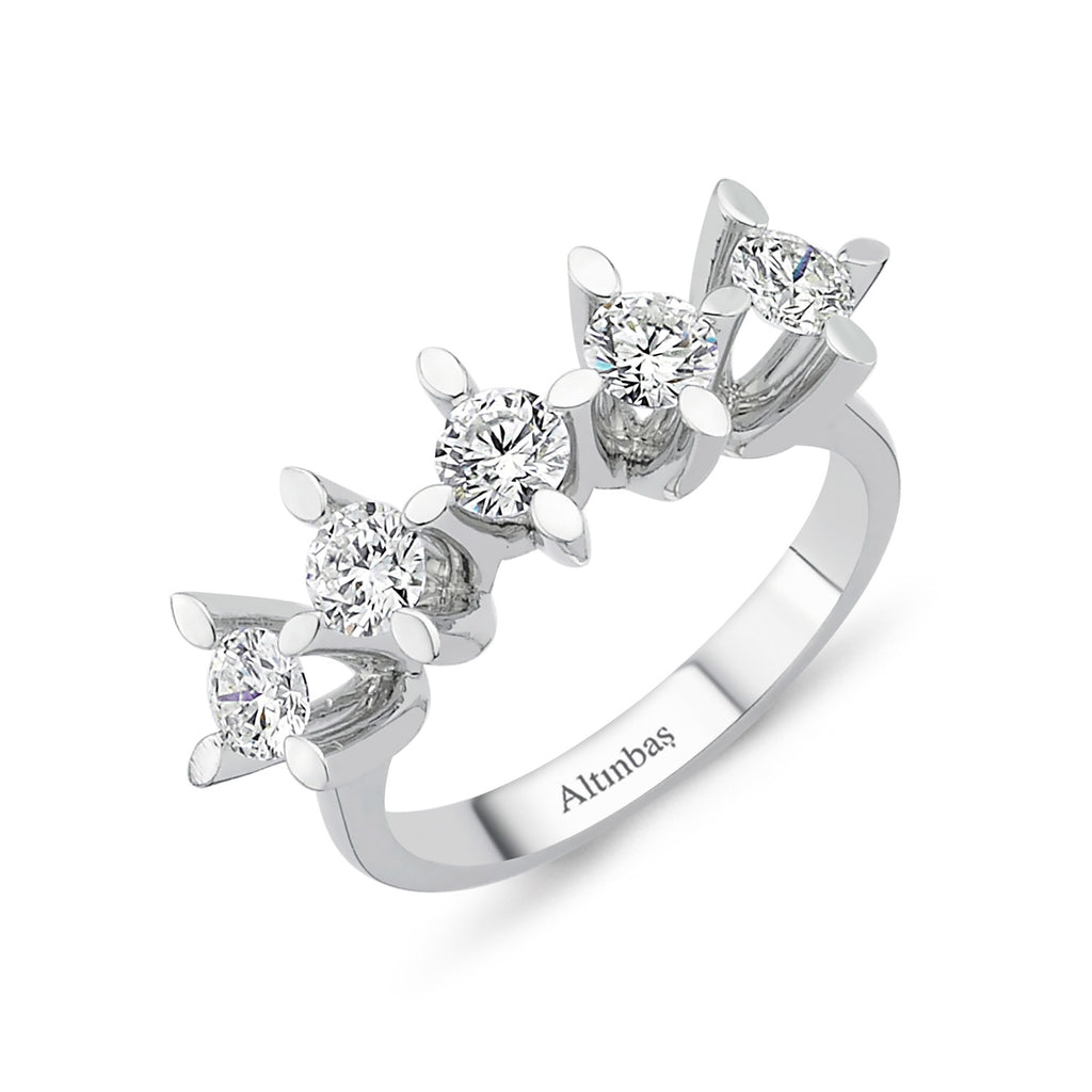 Five Stone Diamond Ring