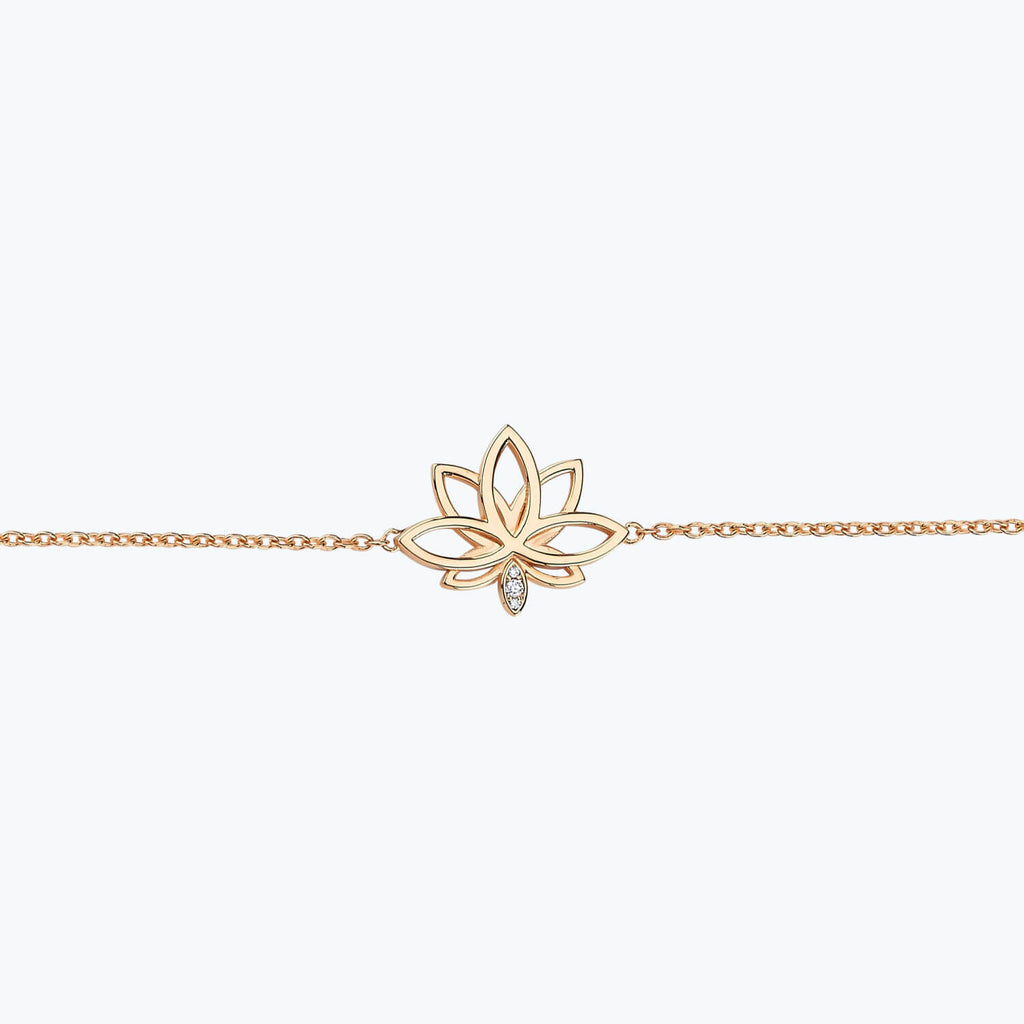 Lotus Diamantarmband