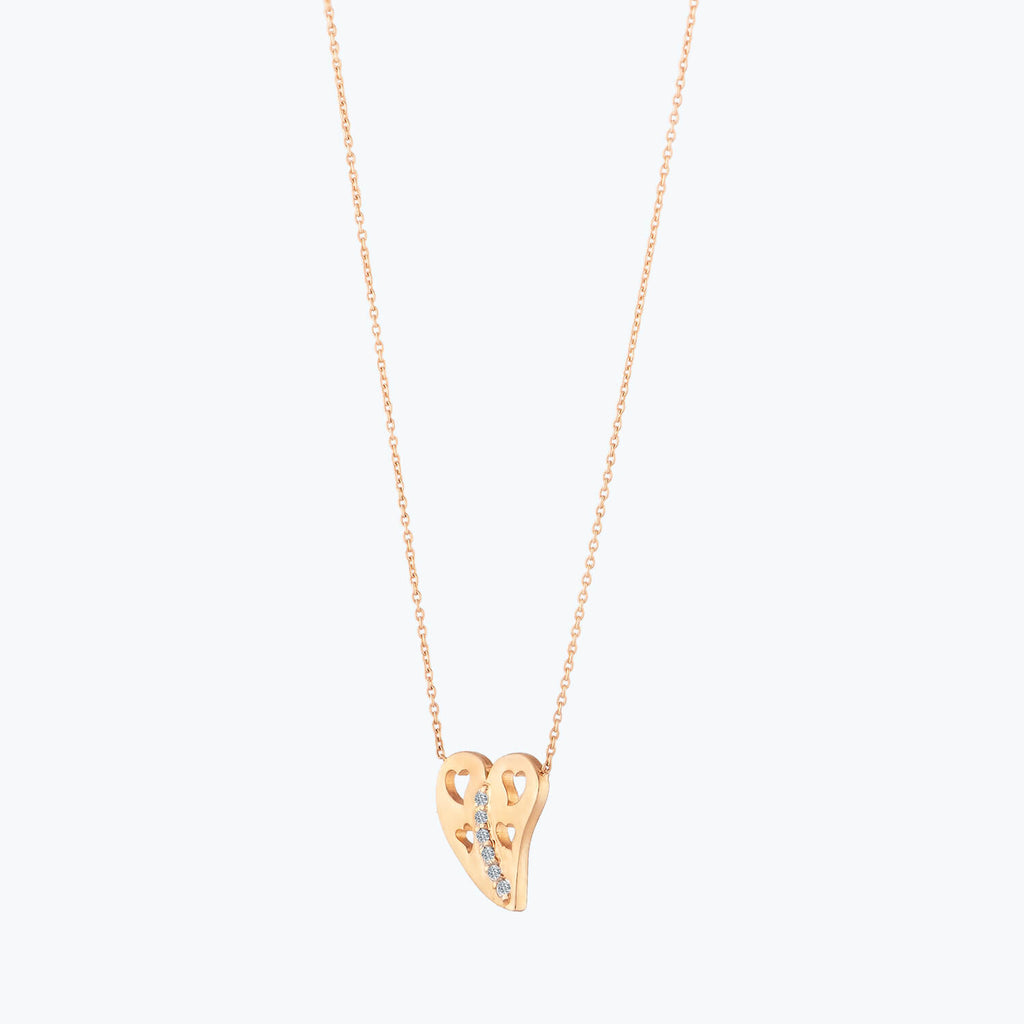 Heart Diamond Necklace