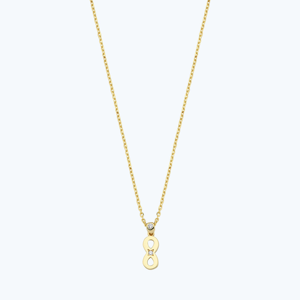 Infinity Gold Necklace